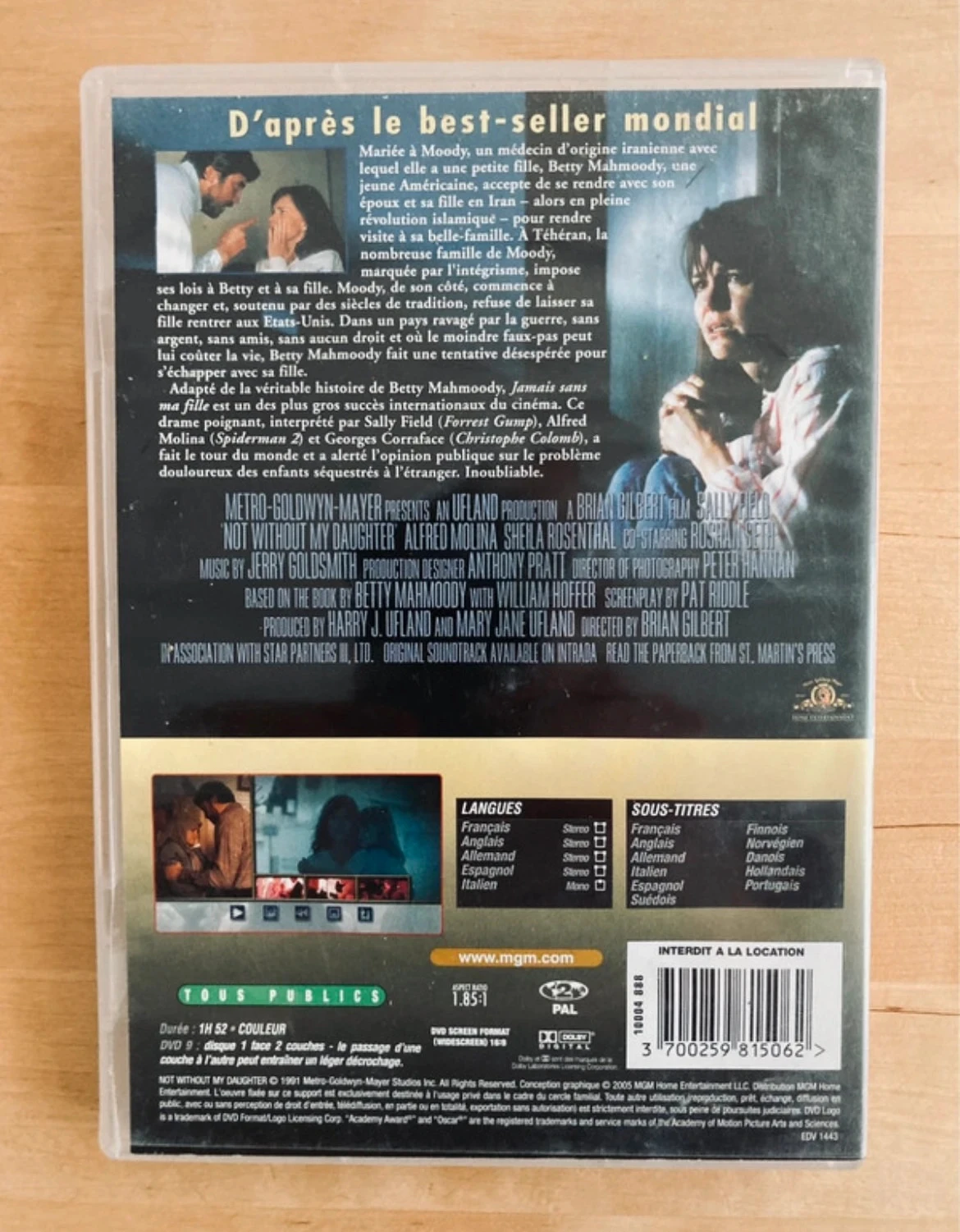 DVD Nooit zonder mijn dochter. – photo 3